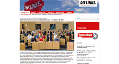 Desktop Screenshot of die-linke-saaleorla.de